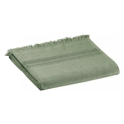 Linge de lit - Drap hammam Cancun Thym 90 x 180 - MAISON VIVARAISE - SDE VIVARAISE WINKLER