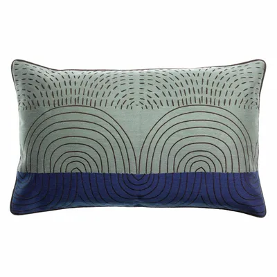 Coussins - Coussin brodé Etna Touareg 40 x 65 - MAISON VIVARAISE - SDE VIVARAISE WINKLER