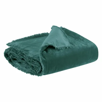 Linge de lit - Édredon uni Fara Corinthe 85 x 200 - MAISON VIVARAISE - SDE VIVARAISE WINKLER