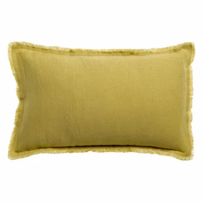 Cushions - Plain Cushion Laly Gold 30 X 50 - MAISON VIVARAISE - SDE VIVARAISE WINKLER