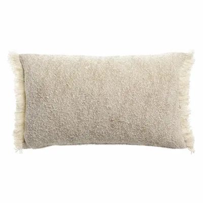 Cushions - Jane Tweed Cushion Cacao 30 X 50 - MAISON VIVARAISE - SDE VIVARAISE WINKLER