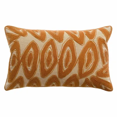 Coussins - Coussin brodé Leya Cuivre 30 x 50 - MAISON VIVARAISE - SDE VIVARAISE WINKLER