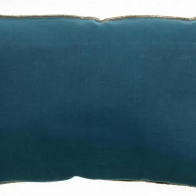 Coussins - Coussin Zeff Céleste Indigo 30 x 50 - MAISON VIVARAISE - SDE VIVARAISE WINKLER