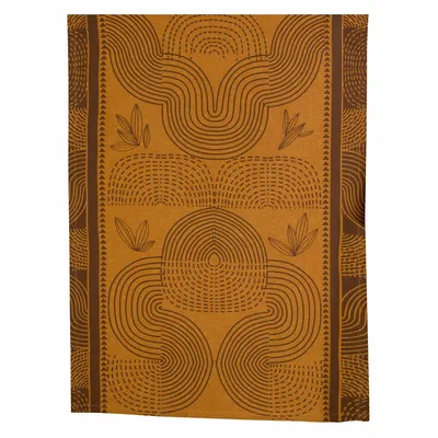 Torchons - Torchon recyclé Etna Ambre 50 x 70 - MAISON VIVARAISE - SDE VIVARAISE WINKLER