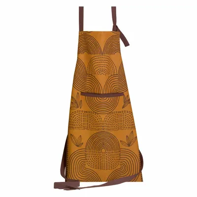 Tabliers de cuisine - Tablier de cuisine recyclé Etna Ambre 72 x 85 - MAISON VIVARAISE - SDE VIVARAISE WINKLER