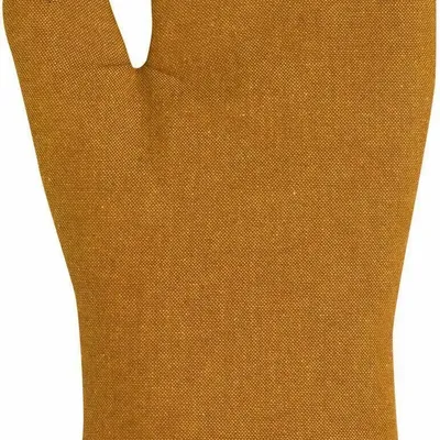 Potholders - Recycled Kitchen Glove and Pot Holder Jona Ambre 15 X 30 - MAISON VIVARAISE - SDE VIVARAISE WINKLER