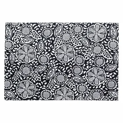 Nappes - Set de table enduit Kira recyclé Ombre 33 x 48 - MAISON VIVARAISE - SDE VIVARAISE WINKLER
