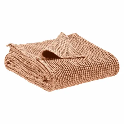 Bed linens - Maia recycled throw Dragée 180 X 260 - MAISON VIVARAISE - SDE VIVARAISE WINKLER