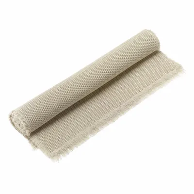 Bath towels - Elly plain bath mat Lin 70 X 140 - MAISON VIVARAISE - SDE VIVARAISE WINKLER