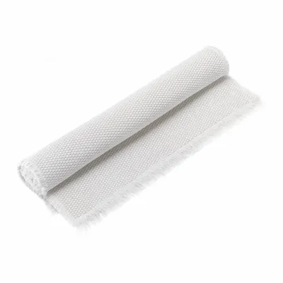 Autres linges de bain - Tapis de bain uni Elly Neige 70 x 140 - MAISON VIVARAISE - SDE VIVARAISE WINKLER