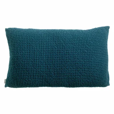 Coussins - Coussin recyclé Maia Indigo 30 x 50 - MAISON VIVARAISE - SDE VIVARAISE WINKLER