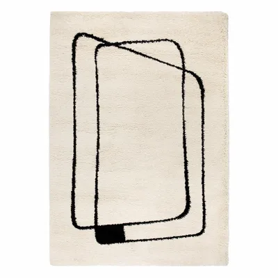 Tapis - Tapis Azara Neige 160 x 230 x 3 cm - MAISON VIVARAISE - SDE VIVARAISE WINKLER