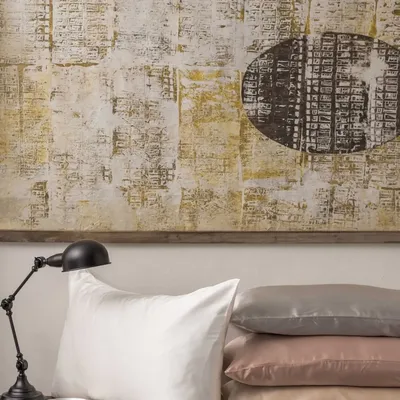 Bed linens - Ashley Vert de gris pillowcase 65x65 cm - MAISON VIVARAISE - SDE VIVARAISE WINKLER