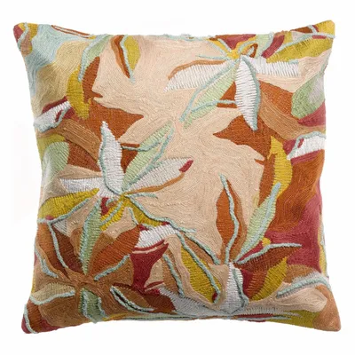 Coussins - Coussin brodé Alina Dragée 45 x 45 - MAISON VIVARAISE - SDE VIVARAISE WINKLER