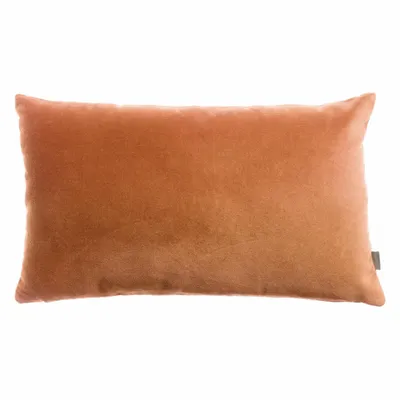 Coussins - Coussin uni Elise Rouille 30 x 50 - MAISON VIVARAISE - SDE VIVARAISE WINKLER