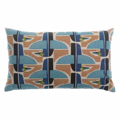 Cushions - Farel Printed Cushion Multico 30 X 50 - MAISON VIVARAISE - SDE VIVARAISE WINKLER