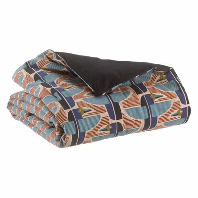 Throw blankets - Farel Printed Comforter Multico 85 X 200 - MAISON VIVARAISE - SDE VIVARAISE WINKLER