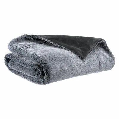 Throw blankets - Kinta Throw Blanket Tonnerre 130 X 160 - MAISON VIVARAISE - SDE VIVARAISE WINKLER