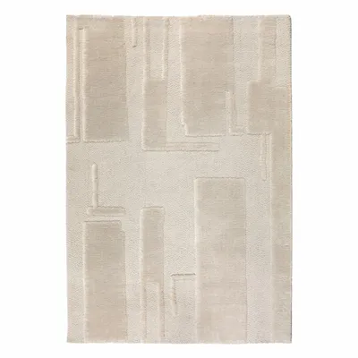 Rugs - Louka Rug Ivoire 160 X 230 X 2 - MAISON VIVARAISE - SDE VIVARAISE WINKLER