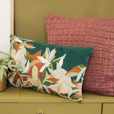 Coussins - Coussin Swami Sienne 45 x 45 - MAISON VIVARAISE - SDE VIVARAISE WINKLER