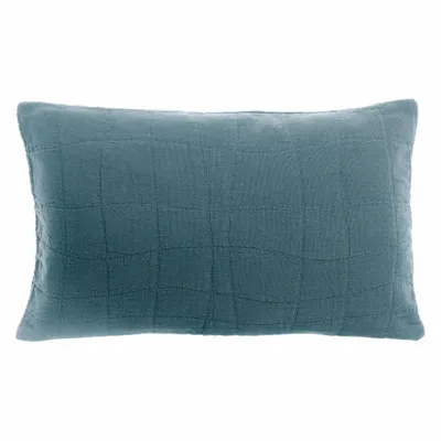 Coussins - Coussin recyclé Titou Acier 30 x 50 - MAISON VIVARAISE - SDE VIVARAISE WINKLER