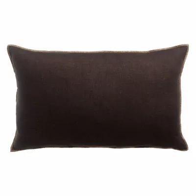 Coussins - Coussin Zeff Céleste Ébène 30 x 50 - MAISON VIVARAISE - SDE VIVARAISE WINKLER