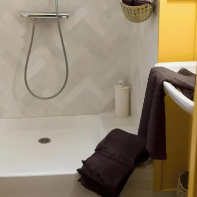 Bath towels - Zoé Bath Towel Ébène 70 X 140 - MAISON VIVARAISE - SDE VIVARAISE WINKLER