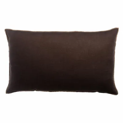 Coussins - Coussin Zeff Céleste Ébène 40 x 65 - MAISON VIVARAISE - SDE VIVARAISE WINKLER