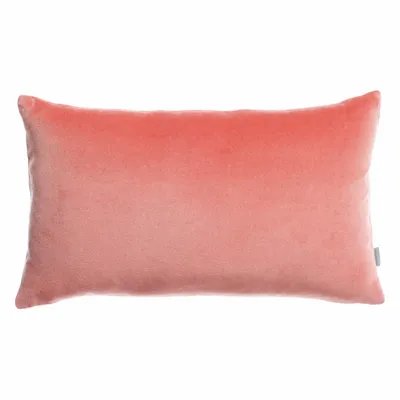 Coussins - Coussin uni Elise Pêche 30 x 50 - MAISON VIVARAISE - SDE VIVARAISE WINKLER