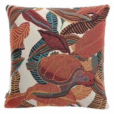 Cushions - Dori Outdoor Cushion Papaye 45 X 45 - MAISON VIVARAISE - SDE VIVARAISE WINKLER
