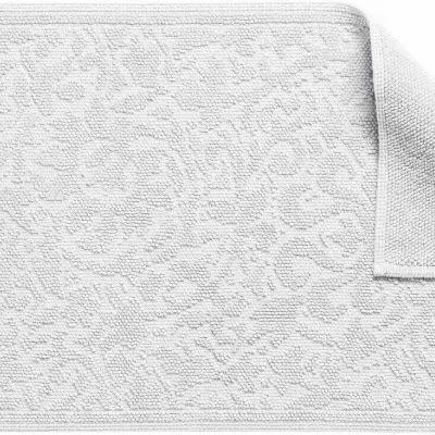 Other bath linens - Gilda Bath Mat Neige 54 X 110 - MAISON VIVARAISE - SDE VIVARAISE WINKLER