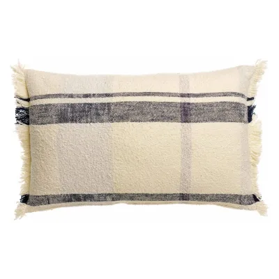 Cushions - Jane Jacquard Cushion Multi Marine 40 X 65 - MAISON VIVARAISE - SDE VIVARAISE WINKLER