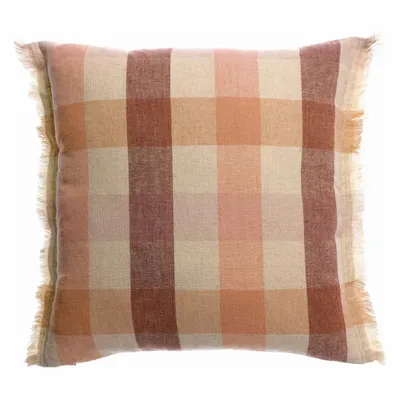 Coussins - Coussin imprimé Kate Terracotta 45 x 45 - MAISON VIVARAISE - SDE VIVARAISE WINKLER