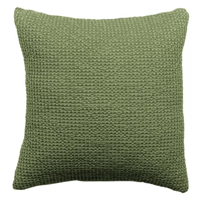 Cushions - Recycled Cushion Maia Eucalyptus 45 X 45 - MAISON VIVARAISE - SDE VIVARAISE WINKLER