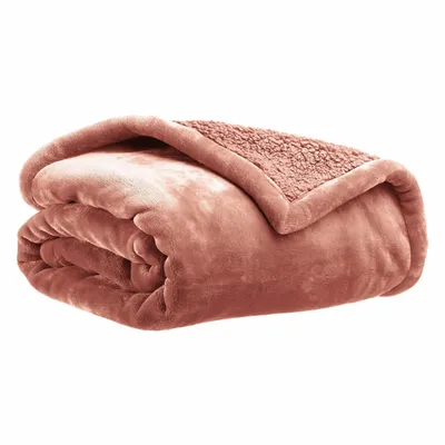Plaids - Maxi plaid Michka Terracotta 180 x 220 - MAISON VIVARAISE - SDE VIVARAISE WINKLER