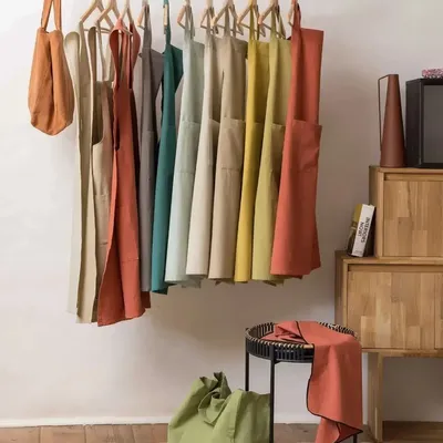 Dish towels - Recycled Tea Towel Isae Tomette 50 X 70 - MAISON VIVARAISE - SDE VIVARAISE WINKLER
