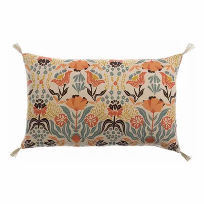 Coussins - Coussin imprimé Youri Multico 40 x 65 - MAISON VIVARAISE - SDE VIVARAISE WINKLER