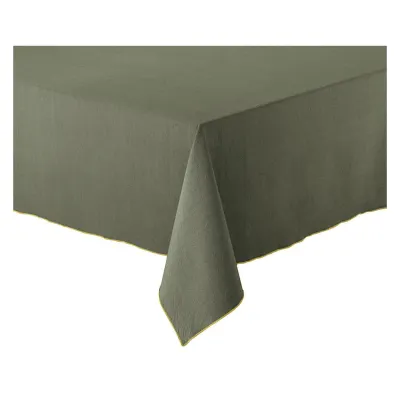 Table cloths - Recycled Tablecloth Grace Forêt 140 X 250 - MAISON VIVARAISE - SDE VIVARAISE WINKLER