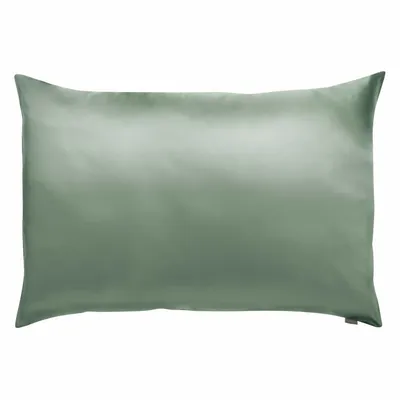 Linge de lit - Taie d'oreiller Ashley Vert de gris 50 x 75 - MAISON VIVARAISE - SDE VIVARAISE WINKLER