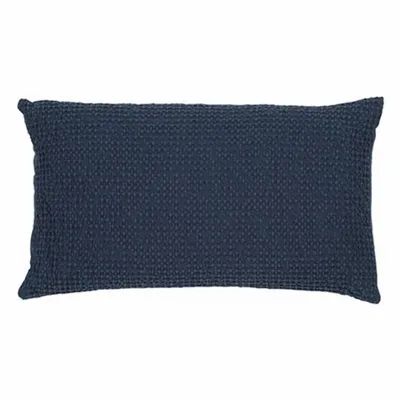 Coussins - Coussin recyclé Maia Navy 30 x 50 - MAISON VIVARAISE - SDE VIVARAISE WINKLER
