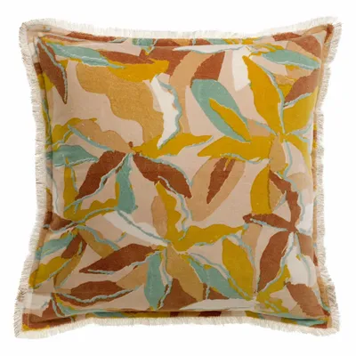 Cushions - Alina Printed Cushion Dragée 45 X 45 - MAISON VIVARAISE - SDE VIVARAISE WINKLER