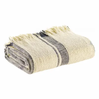 Throw blankets - Jane Jacquard Throw Blanket Multi Marine 130 X 160 - MAISON VIVARAISE - SDE VIVARAISE WINKLER