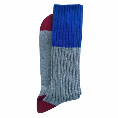 Chaussettes - Chaussettes Yvette Cendre 42/45 - LA CERISE SUR LE GATEAU
