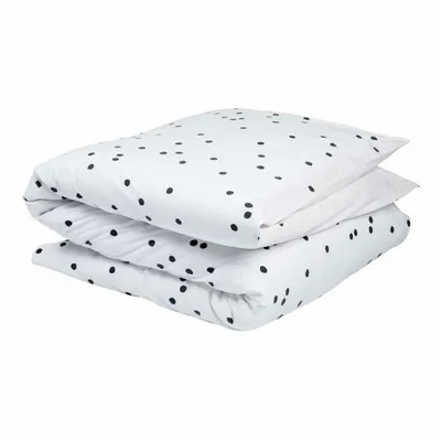 Linge de lit - Housse de couette Odette Milk 220 x 240 - LA CERISE SUR LE GATEAU