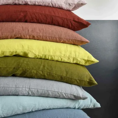 Coussins - Housse de coussin Mona Celadon 80 x 80 - LA CERISE SUR LE GATEAU
