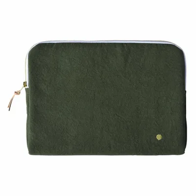 Clutches - Iona Laptop Sleeve Kale 13-14"" - LA CERISE SUR LE GATEAU