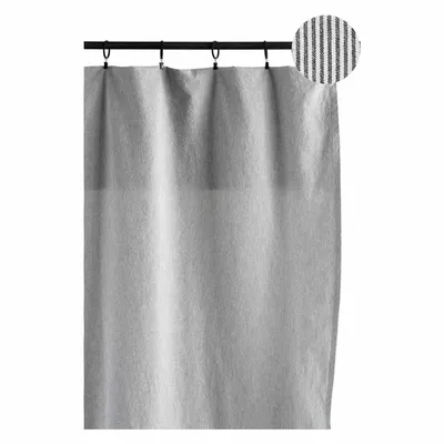 Curtains and window coverings - Finette Curtain Finette Caviar 280 X 140 - LA CERISE SUR LE GATEAU