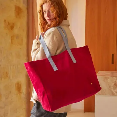 Sacs et cabas - Sac cabas Iona Cherry 38 x 46 x 18 - LA CERISE SUR LE GATEAU