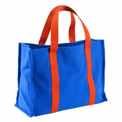 Sacs et cabas - Sac daily Iona Bleu Mécano 25 x 38 x 15 - LA CERISE SUR LE GATEAU
