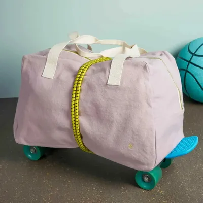 Sacs et cabas - Sac week-end Iona Poivre rose 28 x 42 x 20 - LA CERISE SUR LE GATEAU